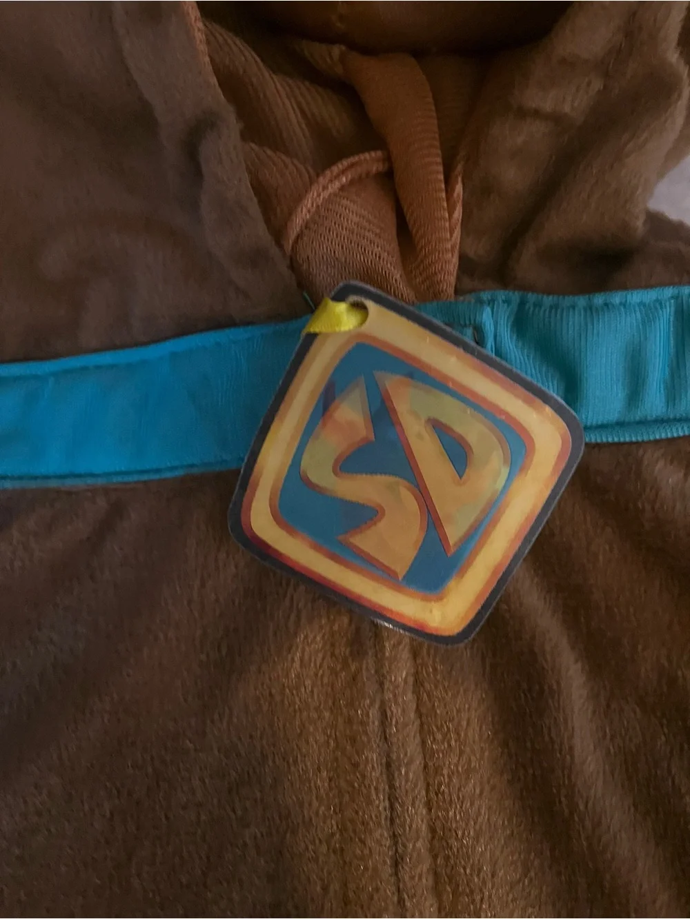 Scooby Doo plush costume child size small. Front zipper. 3d collar tag. Cute!